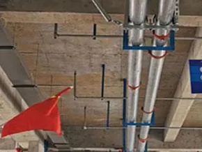 琼中管廊支架的安装方法